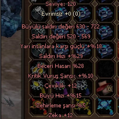 +12 Yılan Yelpazesi 4 - 4 Yarı İnsan - Beceri